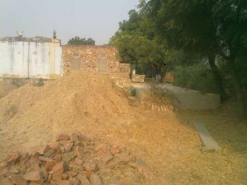 Rain water storage tank at Right side - Rain Water harvesting System