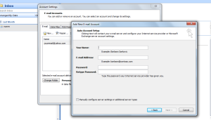 outlook express configuration