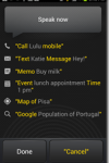 Android Voice Commands and Voice Actions