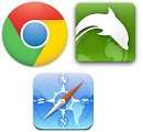 Best Browser for iPad are Chrome and Dolphin