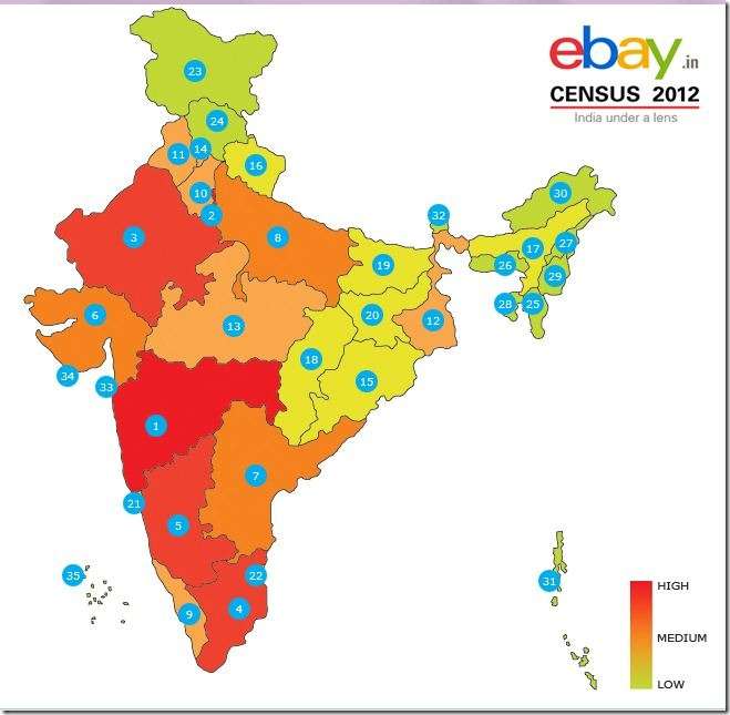 ebay census heat map