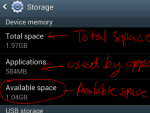 Insufficient Storage Available Android Error Solution