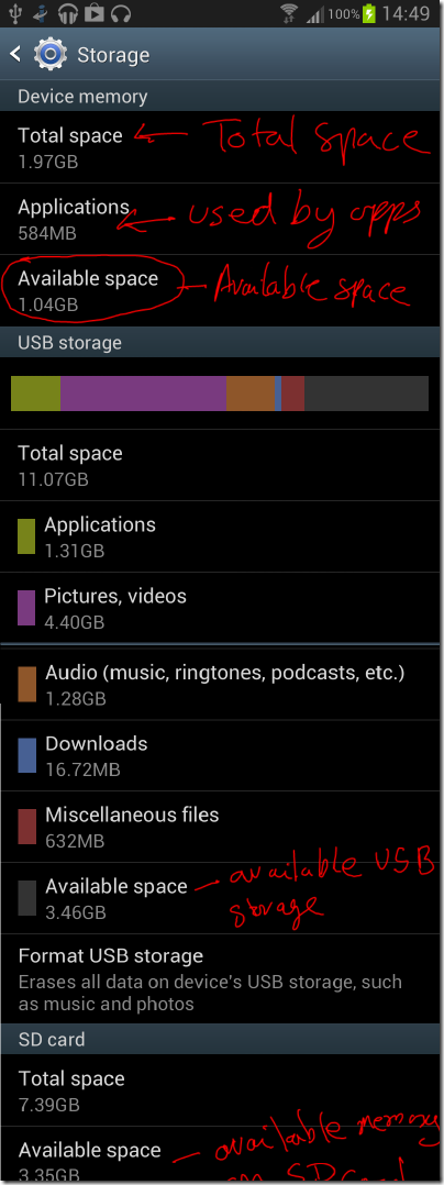 Insufficient Storage Available Android