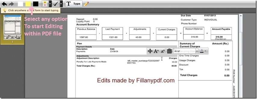 Online edit pdf Edit a