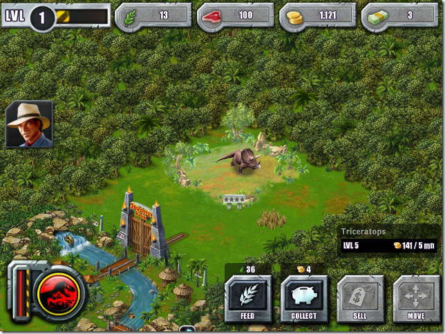 JurrasicPark - Free iPad Game app