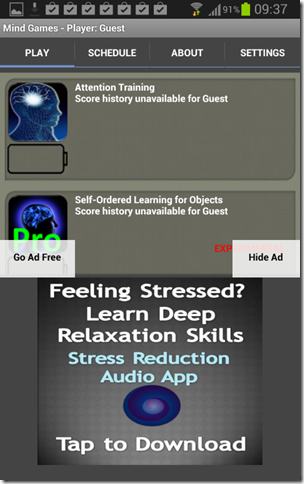 Mind Games - Android Apps for College Students