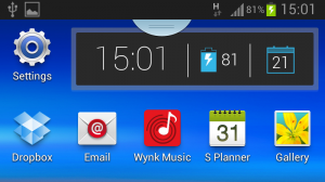 Best android clock widget Clock Now