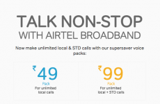 Get Airtel Unlimited Calling on Landline for Broadband Customers