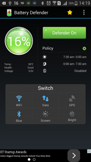 Battery Defender - Battery Saver App 2 battery saver app for android