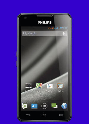 Philips-w6610 long battery life smartphone