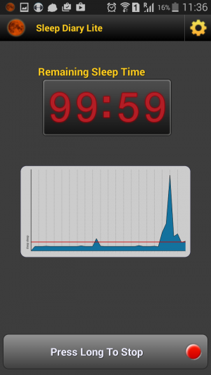 Sleep Diary Lite Graphical sleep monitoring