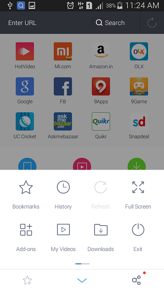 add ons in uc browser